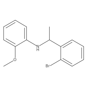 2-Bromo-N-(2-methoxyphenyl)-I+/--methylbenzenemethanamine Structure