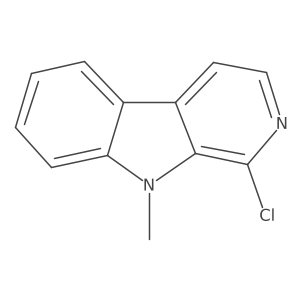 1-Chloro-9-methyl-9h-pyrido[3,4-b]indole Structure