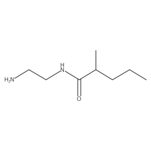 N-(2-aminoethyl)-2-methylpentanamide结构式