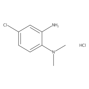 N-(2-amino-4-chlorophenyl)-N,N-dimethylamine hydrochloride Structure