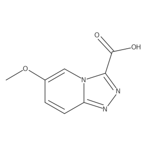 6-Methoxy-[1,2,4]triazolo[4,3-a]pyridine-3-carboxylic acid Structure