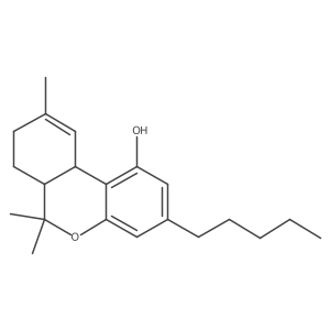 (6aR,10aR)-6a,7,8,10a-Tetrahydro-6,6,9-trimethyl-3-(pentyl-3,3,4,4,5,5,5-d7)-6H-dibenzo[b,d]pyran-1-ol Structure