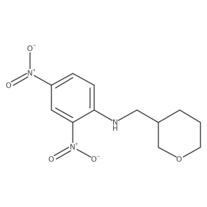 N-(2,4-Dinitrophenyl)tetrahydro-2H-pyran-3-methanamine Structure