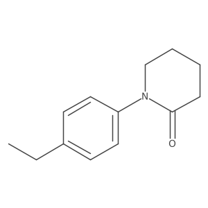 1-(4-Ethylphenyl)piperidin-2-one结构式