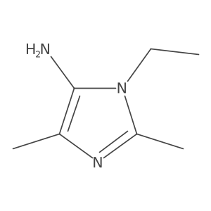1-ethyl-2,4-dimethyl-1H-imidazol-5-amine Structure