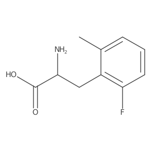 (S)-2-Amino-3-(2-fluoro-6-methylphenyl)propanoic acid结构式