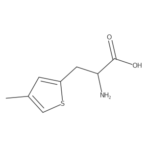 2-Amino-3-(4-methylthiophen-2-yl)propanoic acid Structure