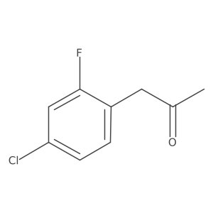 1-(4-Chloro-2-fluorophenyl)propan-2-one结构式