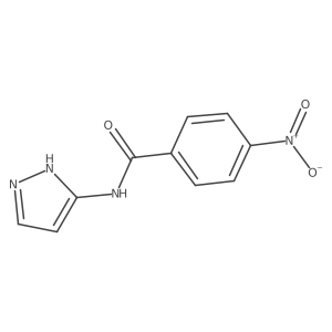 4-Nitro-N-1H-pyrazol-3-ylbenzamide Structure