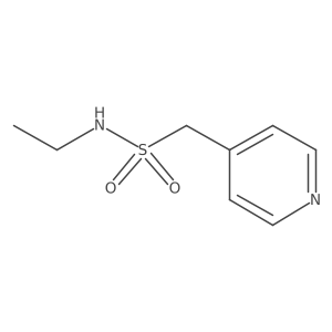 N-ethyl-1-(pyridin-4-yl)methanesulfonamide Structure