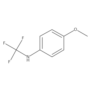 4-methoxy-N-(trifluoromethyl)aniline Structure