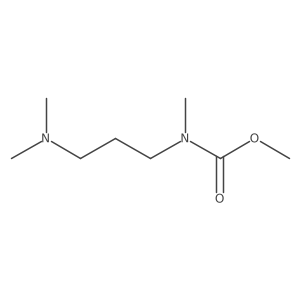 methyl N-[3-(dimethylamino)propyl]-N-methylcarbamate结构式