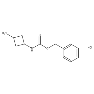 Benzyl (3-aminocyclobutyl)carbamate HCl Structure