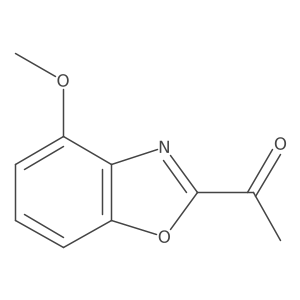1-(4-Methoxybenzo[d]oxazol-2-yl)ethanone结构式
