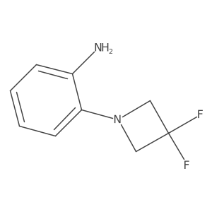 2-(3,3-Difluoroazetidin-1-yl)aniline Structure