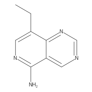 8-Ethylpyrido[4,3-d]pyrimidin-5-amine Structure