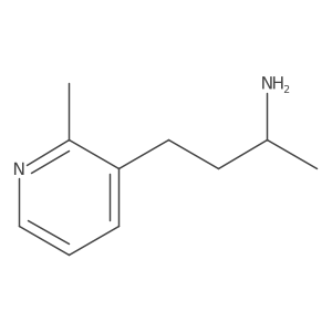 (2S)-4-(2-methylpyridin-3-yl)butan-2-amine Structure