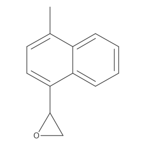 2-(4-Methylnaphthalen-1-yl)oxirane结构式