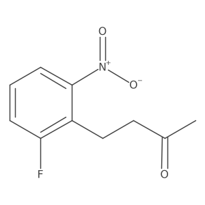 4-(2-Fluoro-6-nitrophenyl)butan-2-one Structure