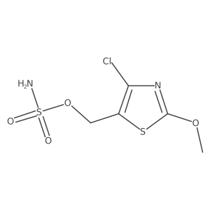 (4-Chloro-2-methoxy-1,3-thiazol-5-yl)methyl sulfamate Structure
