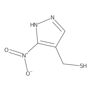 (3-nitro-1H-pyrazol-4-yl)methanethiol结构式