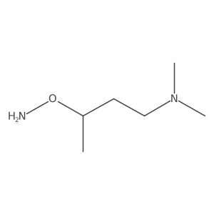 O-[4-(dimethylamino)butan-2-yl]hydroxylamine Structure