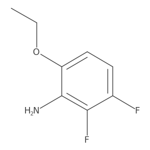 6-Ethoxy-2,3-difluoroaniline Structure
