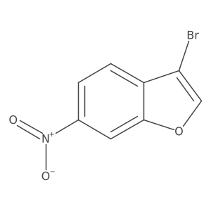 3-Bromo-6-nitrobenzofuran Structure