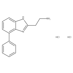 2-(4-phenyl-1H-1,3-benzodiazol-2-yl)ethan-1-amine dihydrochloride结构式