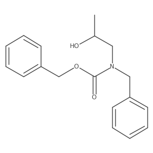 benzyl N-benzyl-N-(2-hydroxypropyl)carbamate Structure