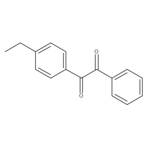 1-(4-Ethylphenyl)-2-phenylethane-1,2-dione结构式