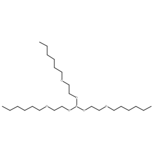 Tris(2-hexoxyethyl)phosphite结构式