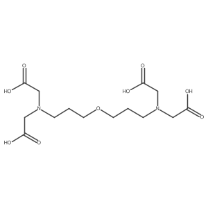 Oxybis(trimethylenenitrilo)tetraacetic acid Structure