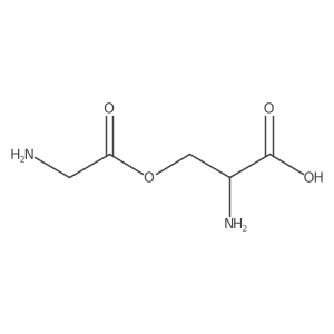 O-glycylserine Structure