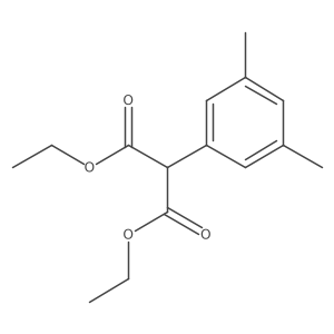 Diethyl 2-(3,5-dimethylphenyl)malonate Structure