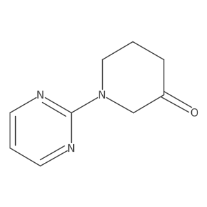 1-(Pyrimidin-2-yl)piperidin-3-one Structure