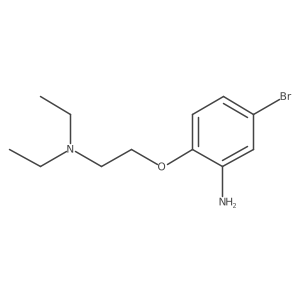 5-Bromo-2-[2-(diethylamino)ethoxy]aniline Structure