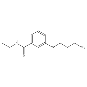 3-(3-aminopropoxy)-N-ethylbenzamide Structure
