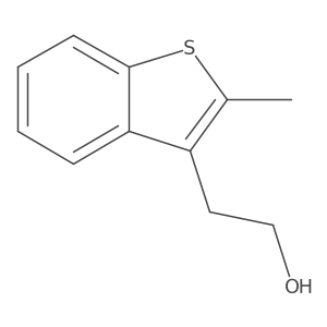 2-Methylbenzo[b]thiophene-3-ethanol Structure