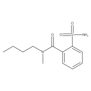 N-butyl-N-methyl-2-sulfamoylbenzamide Structure