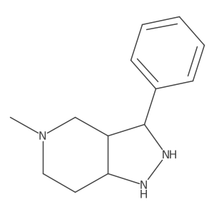 2h-Pyrazolo[4,3-c]pyridine,4,5,6,7-tetrahydro-5-methyl-3-phenyl-结构式