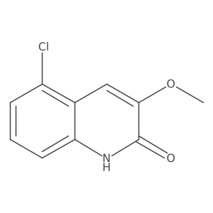5-Chloro-3-methoxyquinolin-2(1H)-one Structure