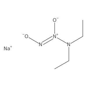 1-Triazene, 3,3-diethyl-1-hydroxy-, 2-oxide, sodium salt结构式