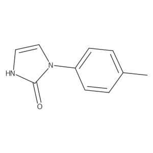 1-(4-methylphenyl)-2,3-dihydro-1H-imidazol-2-one结构式