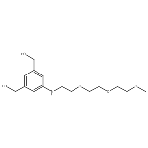 5-[[2-[2-(2-Methoxyethoxy)ethoxy]ethyl]amino]-1,3-benzenedimethanol Structure