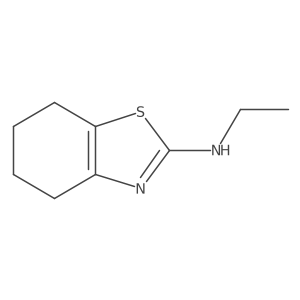 N-ethyl-4,5,6,7-tetrahydrobenzo[d]thiazol-2-amine Structure