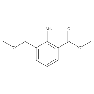 Methyl 2-amino-3-(methoxymethyl)benzoate Structure