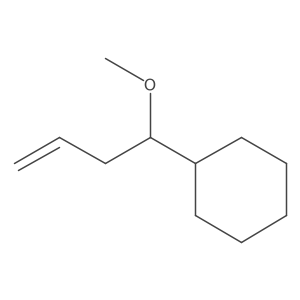 1-Methoxybut-3-enylcyclohexane Structure