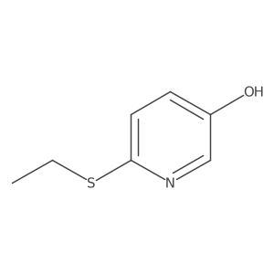 6-(Ethylsulfanyl)pyridin-3-OL结构式