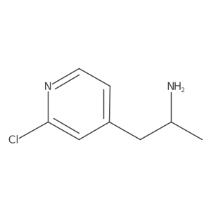 (2R)-1-(2-chloropyridin-4-yl)propan-2-amine Structure